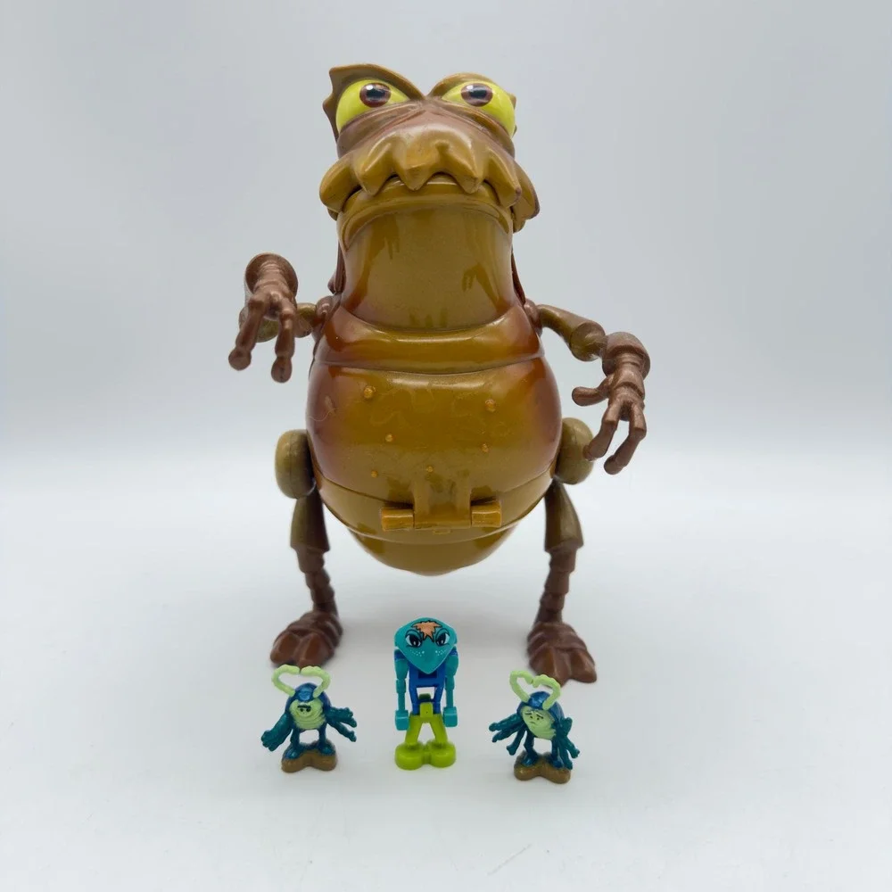 Disney Pixar A Bugs Life PT Flea Circus Wagon Playset Mattel 1998 Flik Tuck Roll